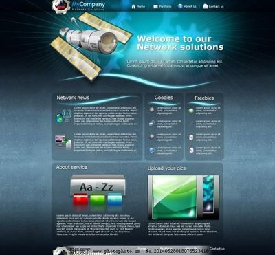 提升企業形象，從專業PSD模板開始 高效設計與商務網頁模板下載指南